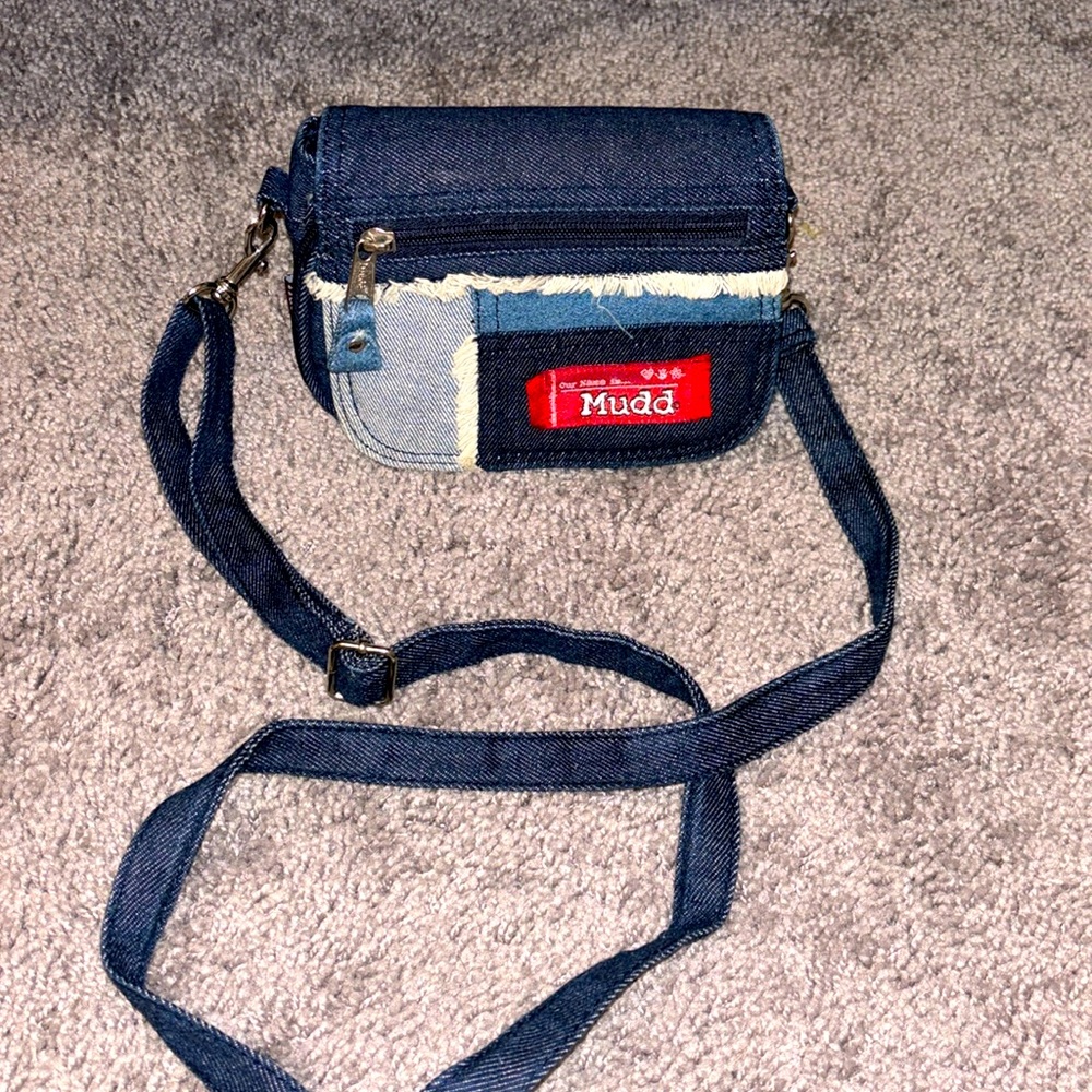 Vintage Mudd denim crossbody